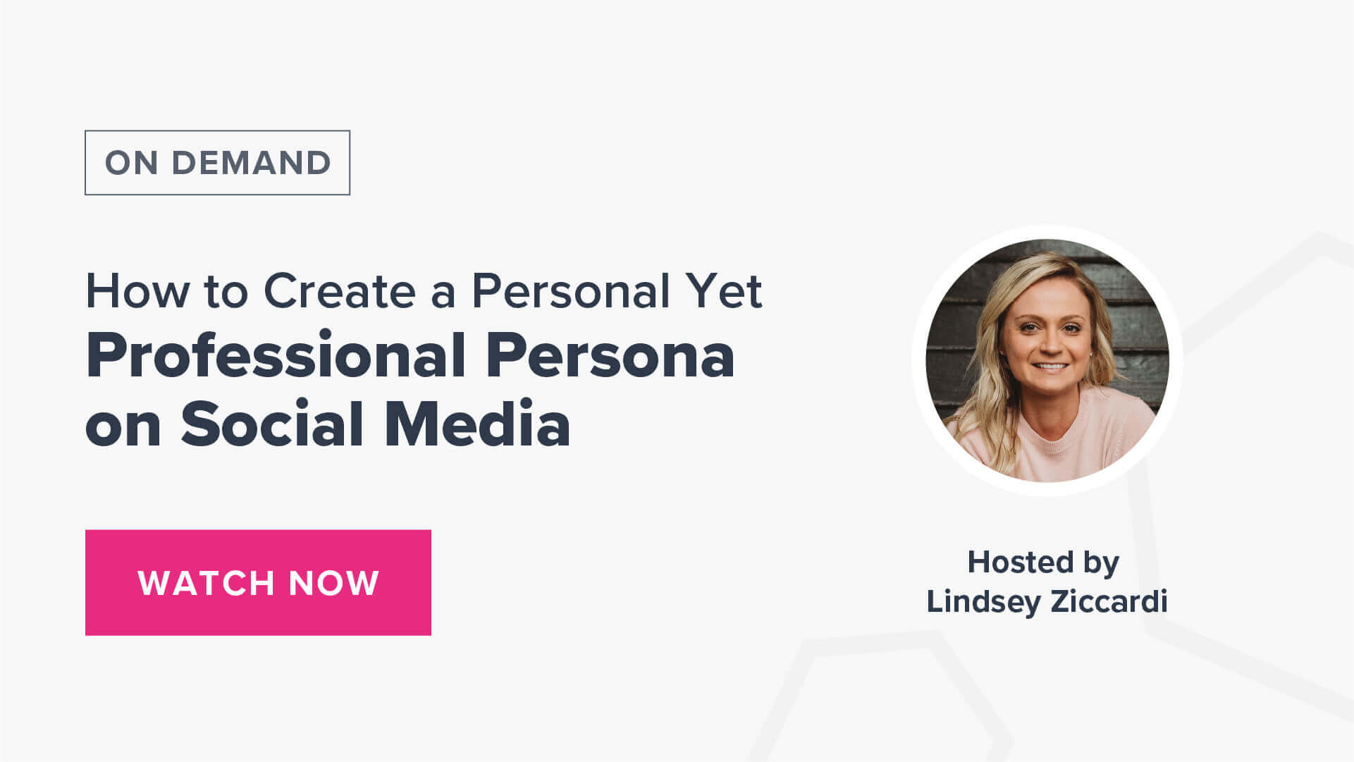 How to Create a Personal Yet Professional Persona on Social Media