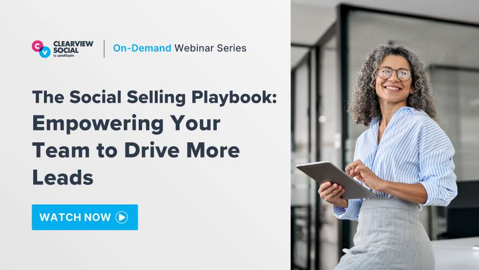 The Social Selling Playbook - Empowering Your Team to Drive More Leads